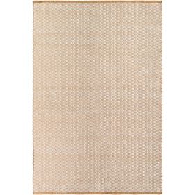 Livabliss Ahlat Mustard Cream Handmade Rug - 45x27