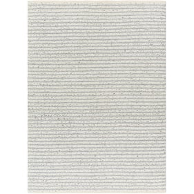 Livabliss Ahlat Transitional Light Blue Cream Handmade Rug - 144x108