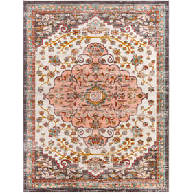 Livabliss Ankara Dusty Pink Rust Mustard Camel Off White Sky Blue Machine W...