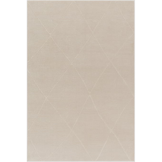 Livabliss Alder Taupe Tan Machine Woven Rug - 45x23 ALD2301-2345