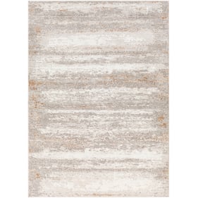 Livabliss Allegro Gray Ivory Tan Machine Woven Rug - 120x94