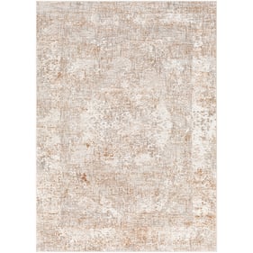 Livabliss Allegro Gray Tan Ivory Machine Woven Rug - 84x63