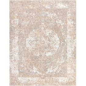 Livabliss Allegro Gray Tan Ivory Machine Woven Rug - 120x94