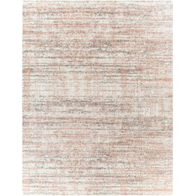 Livabliss Aliyah Shag Cream Gray Dusty Pink Light Slate Machine Woven Rug -...