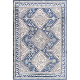 Livabliss Alamo Black Off White Charcoal Navy Machine Woven Rug - 120x94