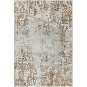 Livabliss Alpine Ivory Tan Gray Off White Charcoal Machine Woven Rug - 148x...