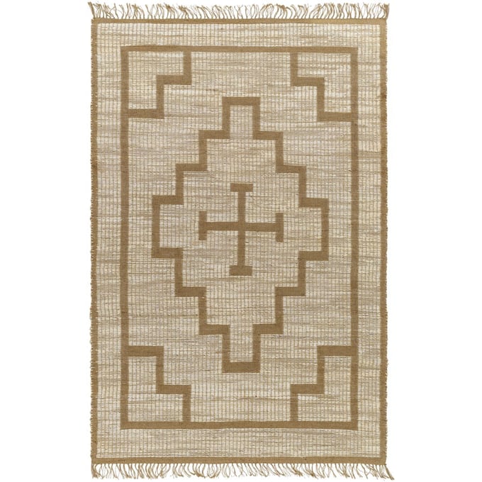 Livabliss Alex Khaki Ash Camel Brick Handmade Rug - 96x30 ALX2304-268