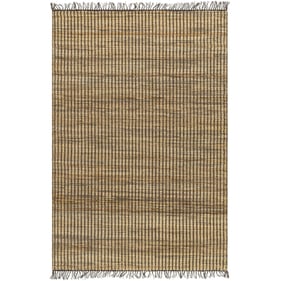 Livabliss Alex Camel Nickel Eggplant Khaki Taupe Clay Handmade Rug - 144x10...