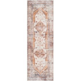 Livabliss Amelie Tan Light Gray Wheat Orange Brown Slate Machine Woven Rug ...