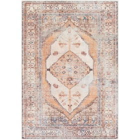 Livabliss Amelie Tan Light Gray Wheat Orange Brown Slate Machine Woven Rug ...