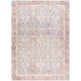 Livabliss Amelie Seafoam Medium Green Beige Cream Brown Machine Woven Rug -...