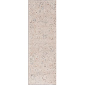 Livabliss Amore Denim Rust Olive Oatmeal Light Gray Cream Machine Woven Rug...