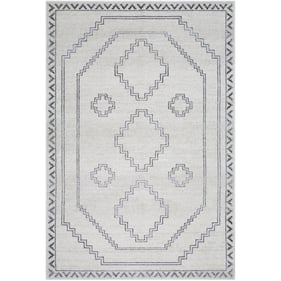 Livabliss Alpharetta Cream Light Beige Medium Gray Charcoal Machine Woven R...