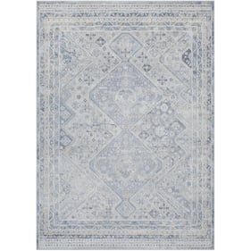 Livabliss Alpharetta Light Beige Medium Gray Cream Blue Machine Woven Rug -...