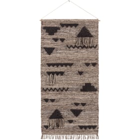 Livabliss Asher Black Medium Gray Tan Cream Wall Hanging