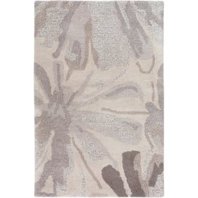 Livabliss Athena Gray Charcoal Dark Brown Taupe Handmade Rug - 36x24