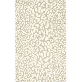 Livabliss Athena Light Brown Beige Handmade Rug - 180x144