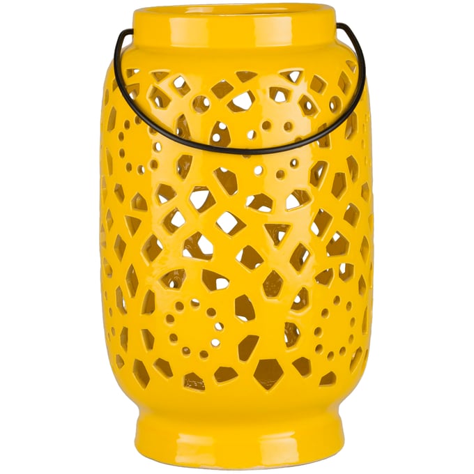 Livabliss Avery Mustard Large Lantern AVR924-L