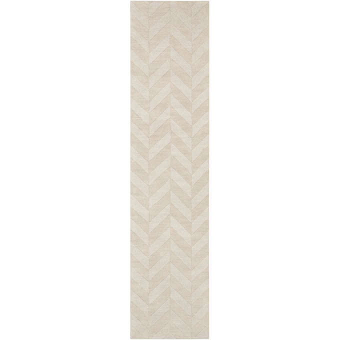 Livabliss Central Park Beige Wool Handmade Rug - 168x27 AWHP4028-2314