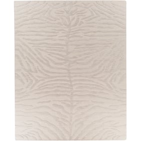 Livabliss Pollack Ivory Light Gray Handmade Rug - 120x96