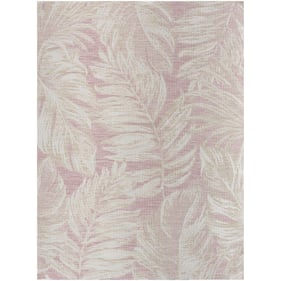 Livabliss Barbados Light Beige Off White Mauve Machine Woven Rug - 120x94