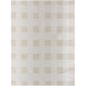 Livabliss Barbados Light Beige Off White Machine Woven Rug - 84x62