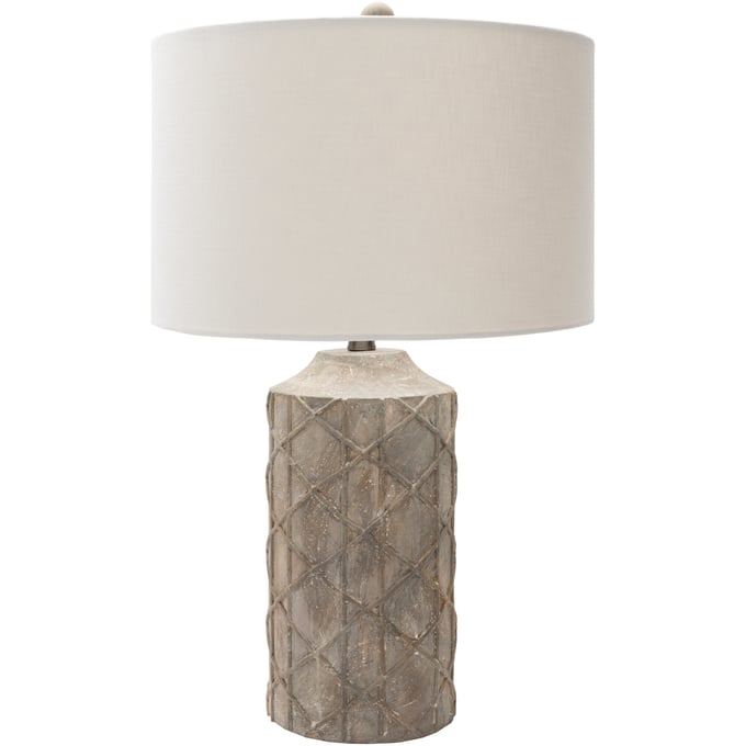 Livabliss Brenda Ivory Camel Accent Table Lamp BED100-TBL