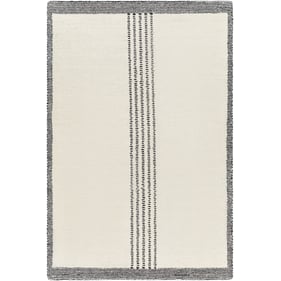 Livabliss Brook Black Butter Handmade Rug - 90x60