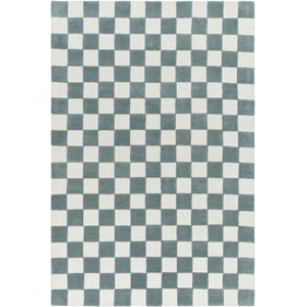 Livabliss Brook Cream Medium Gray Handmade Rug - 90x60