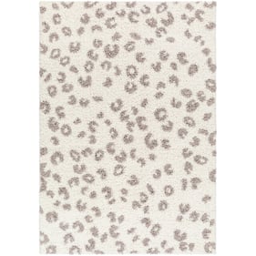 Livabliss Birmingham Ivory Dusty Coral Pale Blue Machine Woven Rug - 84x63