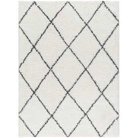 Livabliss Birmingham Ivory Black Machine Global Woven Rug - 84x63