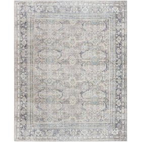 Livabliss Darling Light Silver Warm Grey Metallic Machine Woven Rug - 114x9...