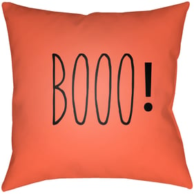 Livabliss Boo Dark Coral Terracotta Ivory Brick Apricot Accent Pillow Cover...