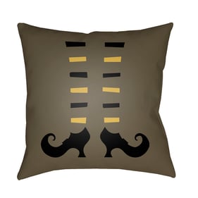 Livabliss Boo Lunar Green Tan Dark Grey Onyx Nickel Jet Black Accent Pillow...