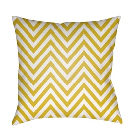 Livabliss Boo Off White Brass Light Silver Accent Pillow Cover - 18x18