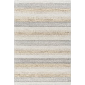 Livabliss Bournemouth Light Silver Ash Warm Grey Metallic Handmade Rug - 36...