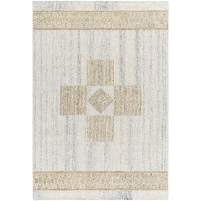 Livabliss Bournemouth Light Silver Ash Silver Handmade Rug - 120x96 BOT2302-810