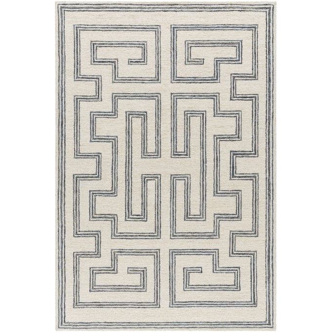 Livabliss Bournemouth Light Metallic Sage Nickel Handmade Rug - 36x24 BOT2306-23