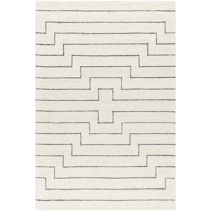 Livabliss Bournemouth Off White Handmade Rug - 36x24 BOT2309-23