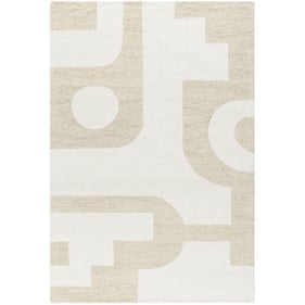 Livabliss Bournemouth Off White Pearl Ash Handmade Rug - 36x24