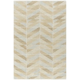 Livabliss Bournemouth Natural Pearl Khaki Handmade Rug - 90x60