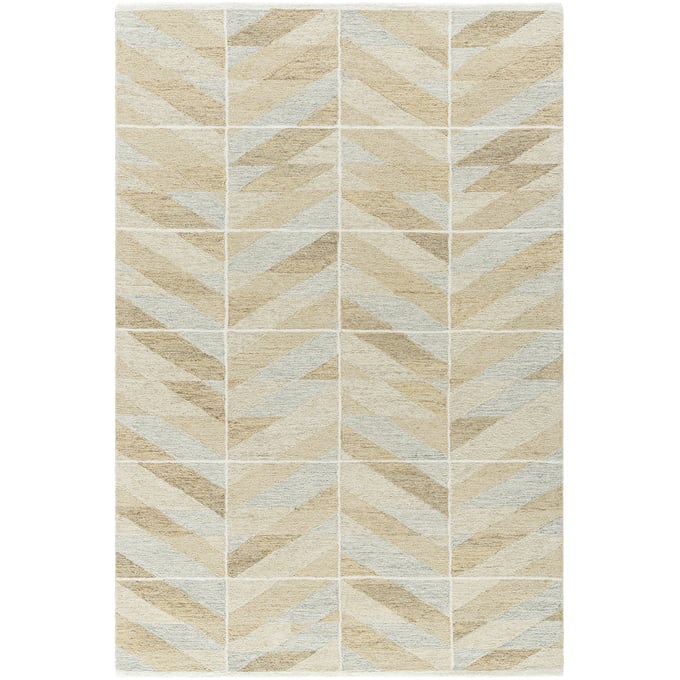 Livabliss Bournemouth Natural Pearl Khaki Handmade Rug - 90x60 BOT2315-576