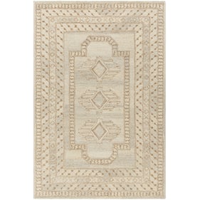 Livabliss Bournemouth Natural Pearl Khaki Prairie Dust Handmade Rug - 120x9...