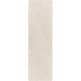 Livabliss Bryant Tan Handmade Rug - 96x30