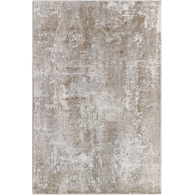 Livabliss Beyond Rectangle Light Slate Light Beige Cream Machine Woven Rug ...