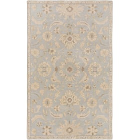 Livabliss Caesar Pale Blue Beige Olive Charcoal Tan Handmade Rug - 180x144