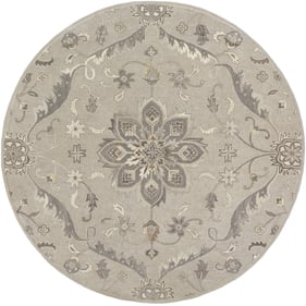 Livabliss Caesar Taupe Light Beige Charcoal Tan Black Handmade Rug - 117x11...