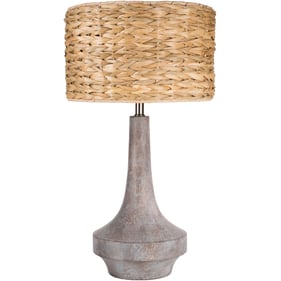 Livabliss Carson Camel Brown Accent Table Lamp