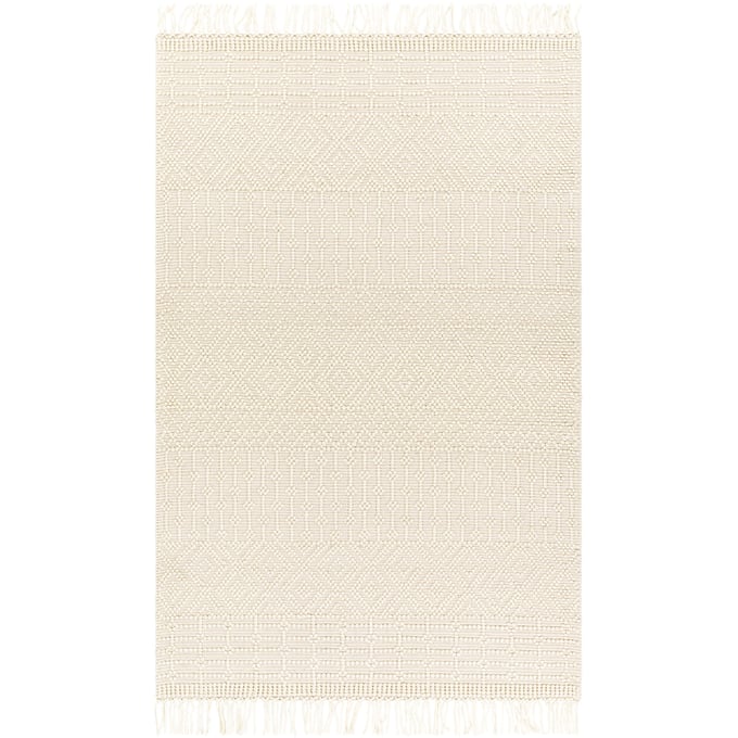 Livabliss Casa DeCampo Ivory Handmade Rug - 90x60 CDC2307-576