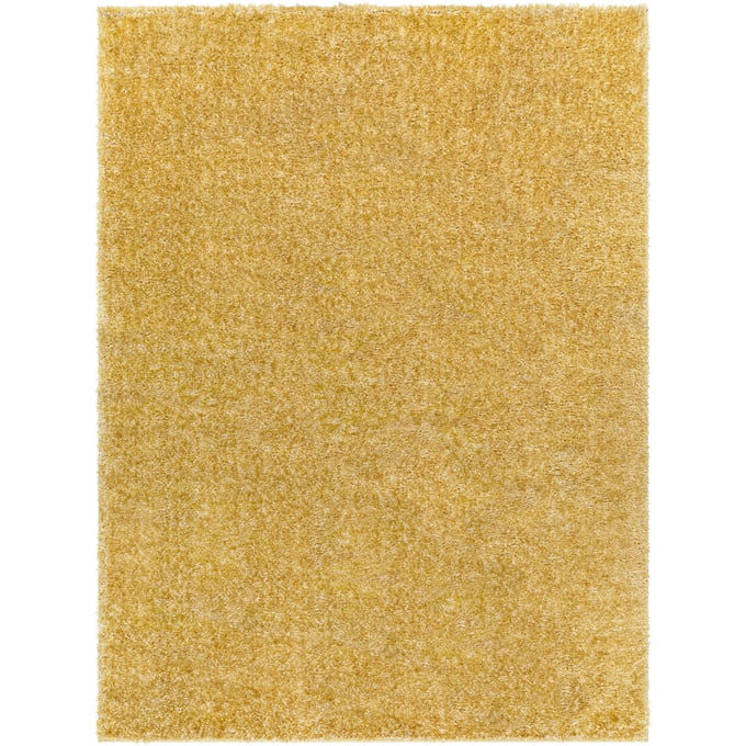 Livabliss Cloudy Shag Mustard Machine Woven Rug - 120x94 CDG2323-71010